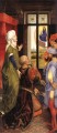 Bladelin Triptych left wing painter Rogier van der Weyden